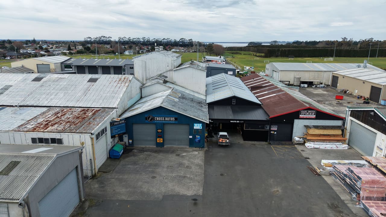 Aerial view of 16 Earl Drive, Katikati